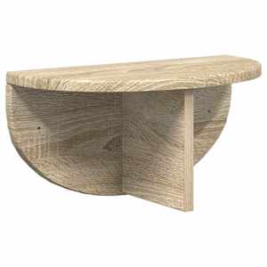 vidaXL Seinariiul Seinale kinnitav Sonoma tamm 38 x 19 x 19 cm