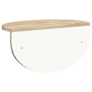 Nástěnná polička Nástěnný 2 pcs Sonoma dub 38 x 19 x 19 cm - obrázek 8