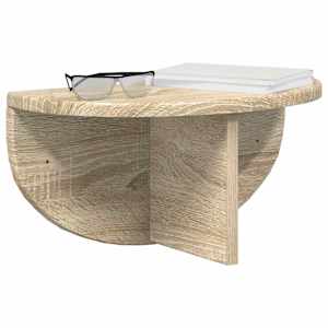 Nástěnná polička Nástěnný 2 pcs Sonoma dub 38 x 19 x 19 cm - obrázek 3