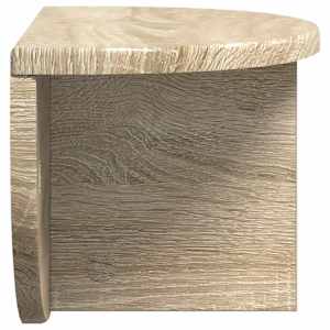 Nástěnná polička Nástěnný 2 pcs Sonoma dub 38 x 19 x 19 cm - obrázek 7