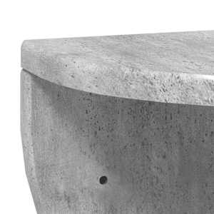 Nástěnná polička Betonově šedá 38 x 19 x 19 cm kompozitní dřevo - obrázek 8