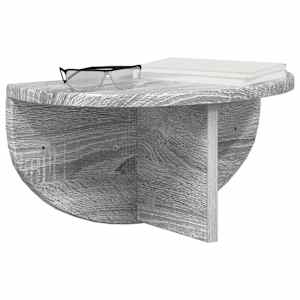 Nástěnná polička Nástěnný 2 pcs Šedá Sonoma 38 x 19 x 19 cm - obrázek 3