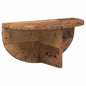 vidaXL Seinariiul Seinale kinnitav Vana puit 38 x 19 x 19 cm Tehispuit