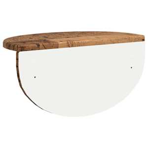 Nástěnná polička Staré dřevo 38 x 19 x 19 cm kompozitní dřevo - obrázek 7