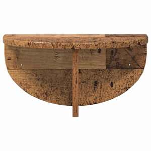 Nástěnná polička Staré dřevo 38 x 19 x 19 cm kompozitní dřevo - obrázek 5