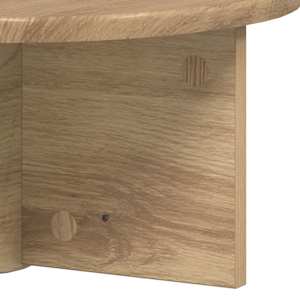 Nástěnná polička Nástěnná montáž 2 pcs Artisanový dub - obrázek 10