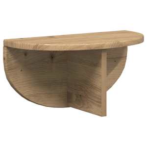 Nástěnná polička Nástěnná montáž 2 pcs Artisanový dub - obrázek 5