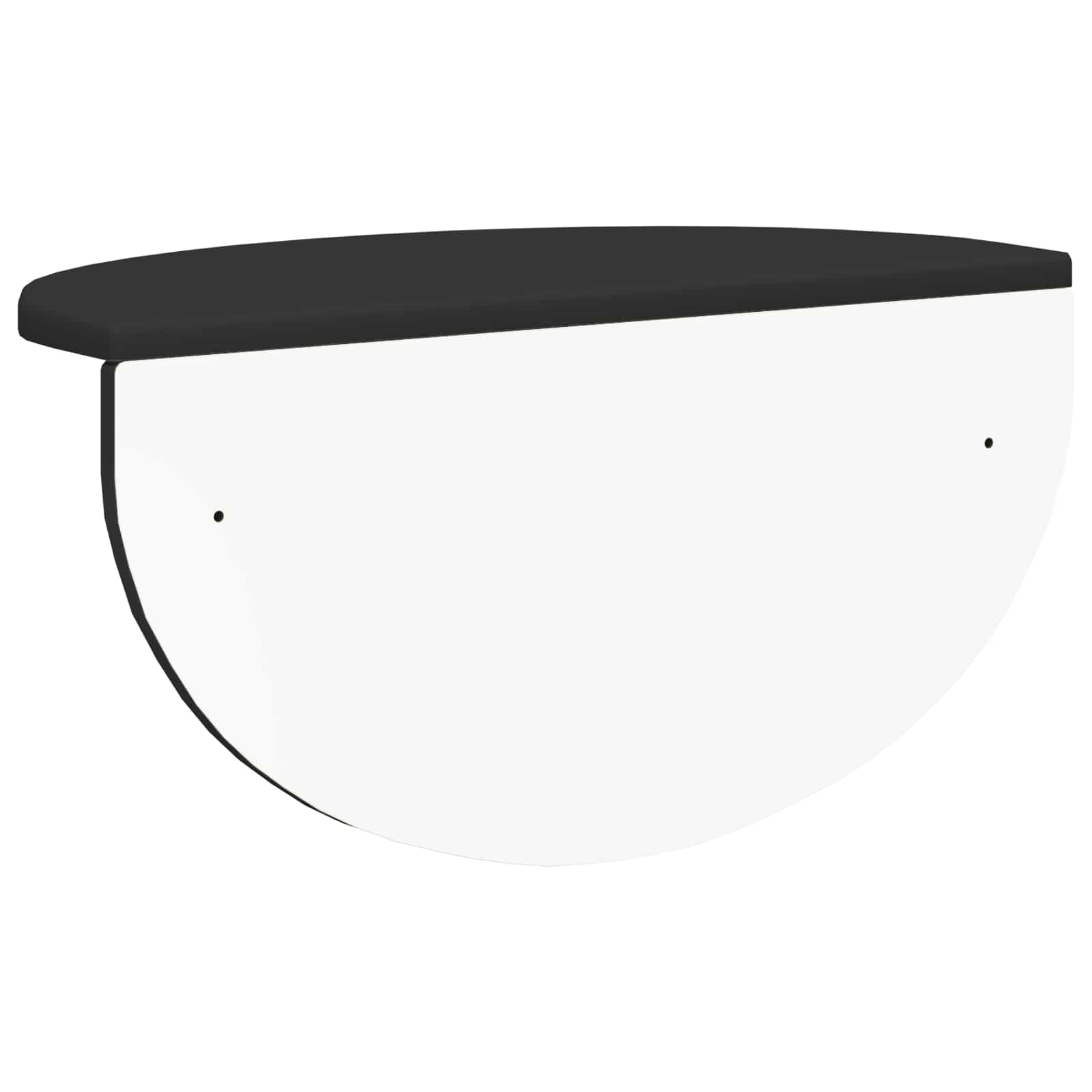 Seinähylly Musta 38 x 19 x 19 cm Tekninen puu - Image 7