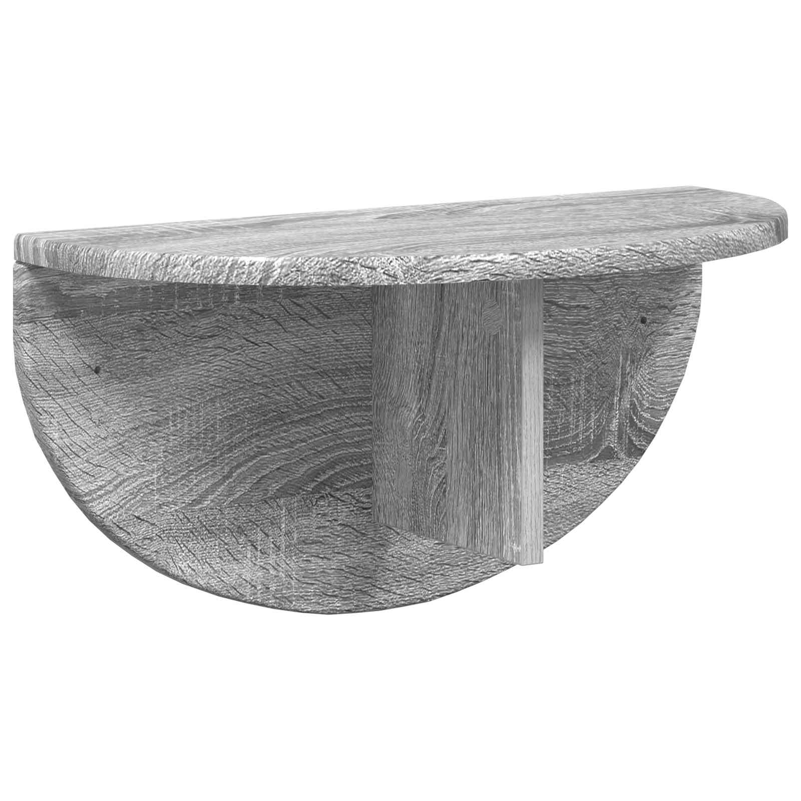 Thumbnail - vidaXL Wandregal Graues Sonoma 38 x 19 x 19 cm Holzwerkstoff