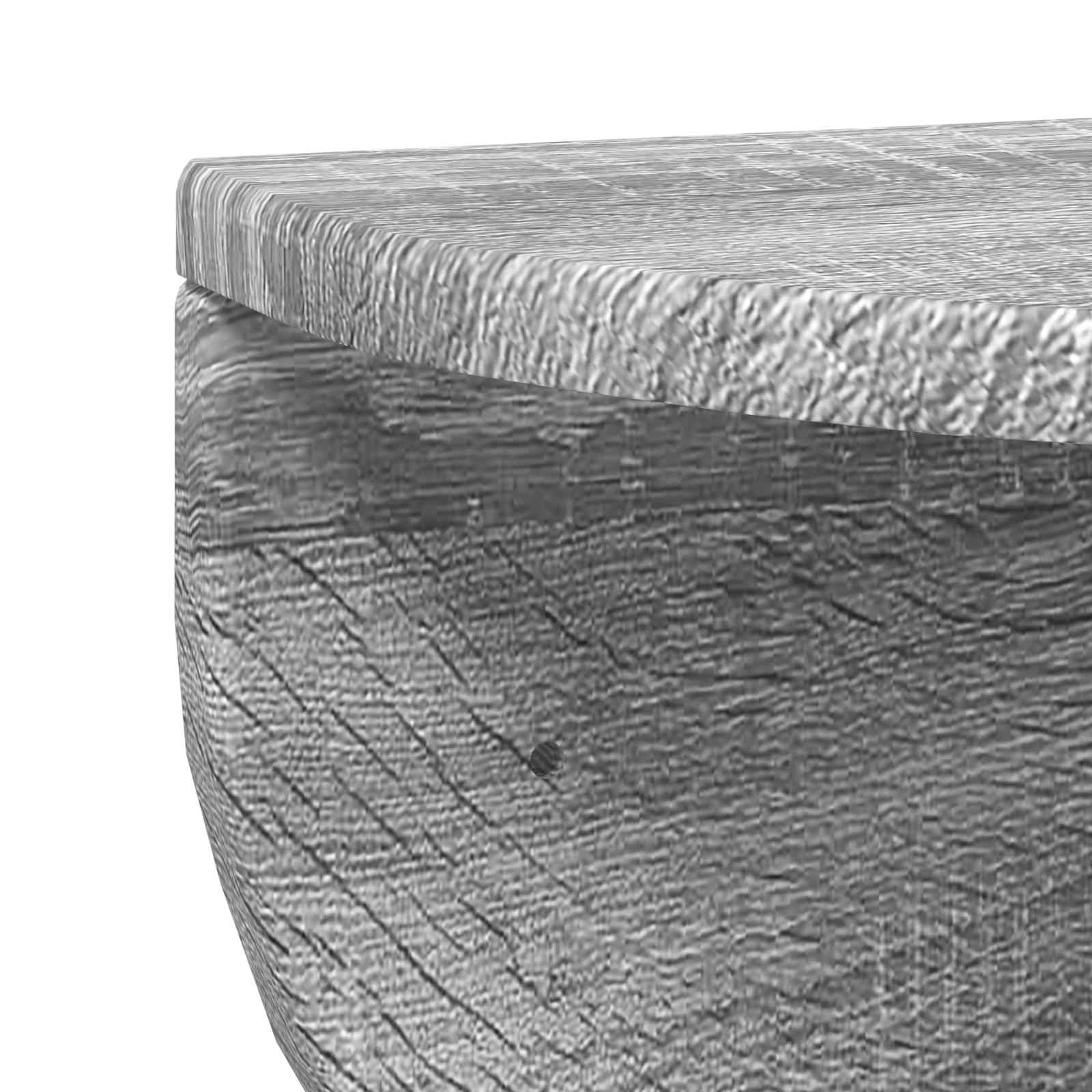 Seinähylly 2 pcs Harmaa Sonoma 38 x 19 x 19 cm Tekninen puu - Image 9