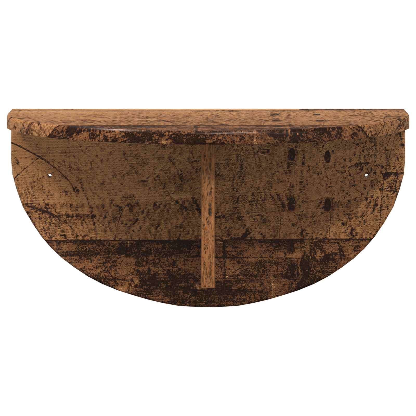 Seinähylly 2 pcs Vanha puu 38 x 19 x 19 cm Tekninen puu - Image 6