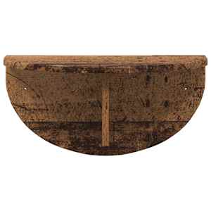 Nástěnná polička Nástěnný 2 pcs Staré dřevo 48 x 24 x 24 cm - obrázek 6