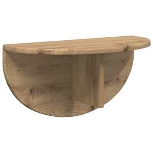 Nástěnná polička Nástěnná montáž 2 pcs Artisanový dub - obrázek 5