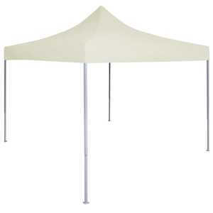 vidaXL Pidutelgid 200 x 200 x 315 cm Kreemjas Oxfordi kangas
