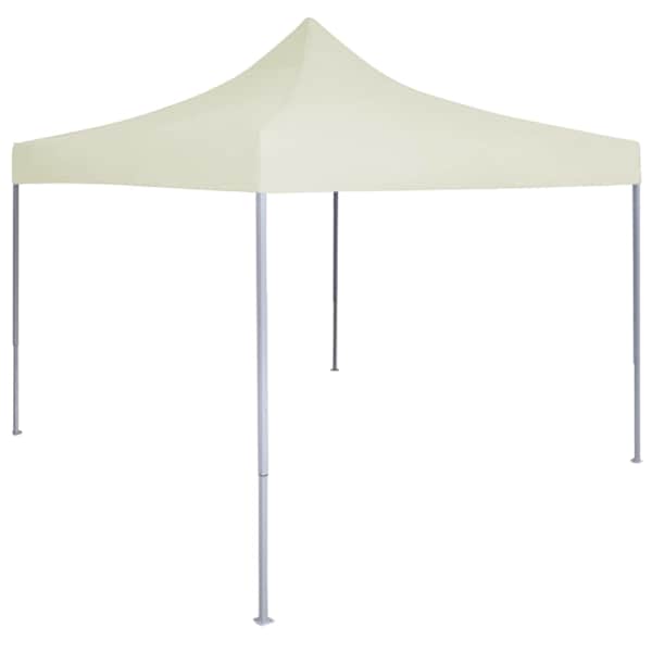vidaXL Pidutelgid 200 x 200 x 315 cm Kreemjas Oxfordi kangas
