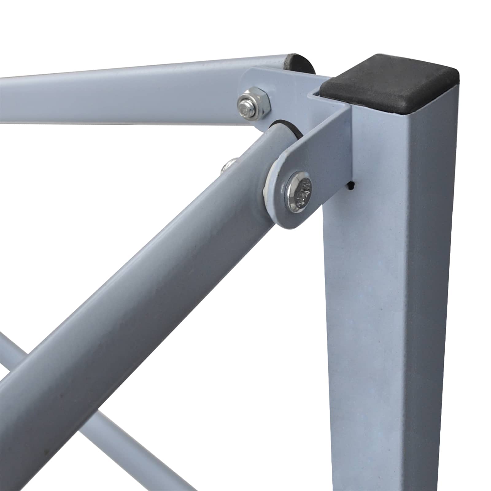 Partytent Antraciet 200 x 200 x 315 cm Oxford Stof image 5