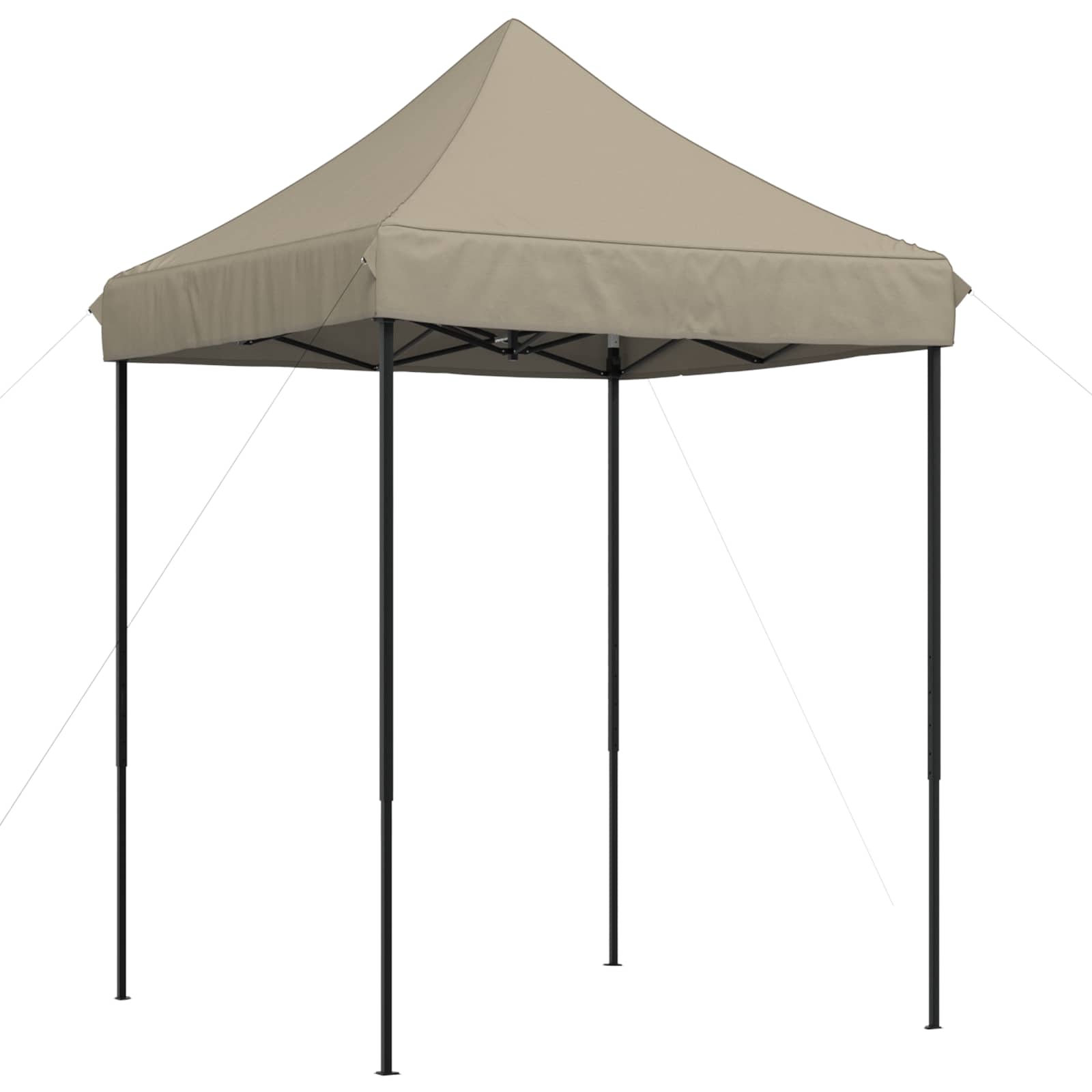 Partytent Taupe 200 x 200 x 306 cm Oxford Stof image 2