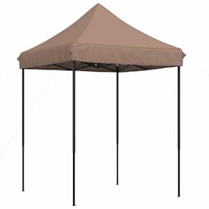 vidaXL Pidutelgid 200 x 200 x 306 cm Pruun Oxfordi kangas