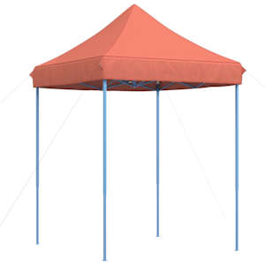 Party Stan 200 x 200 x 306 cm Cihlová Oxford látka - obrázek 6