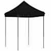 vidaXL Pidutelgid 200 x 200 x 306 cm Must Oxfordi kangas