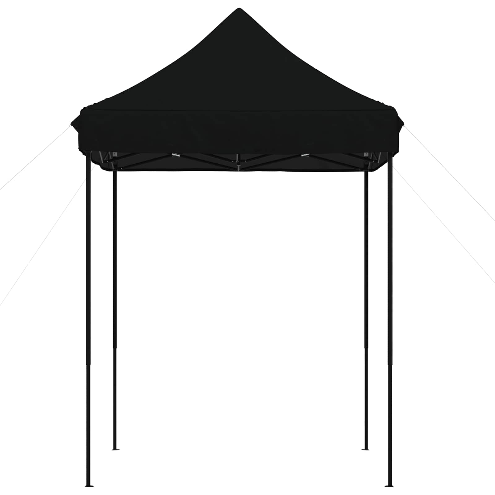 Partytent Zwart 200 x 200 x 306 cm Oxford Stof image 3