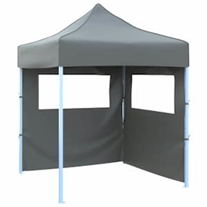 vidaXL Pidutelgid 200 x 200 x 315 cm Antratsiit Oxfordi kangas
