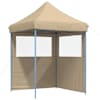 vidaXL Pidutelgid 200 x 200 x 306 cm Beež Oxfordi kangas