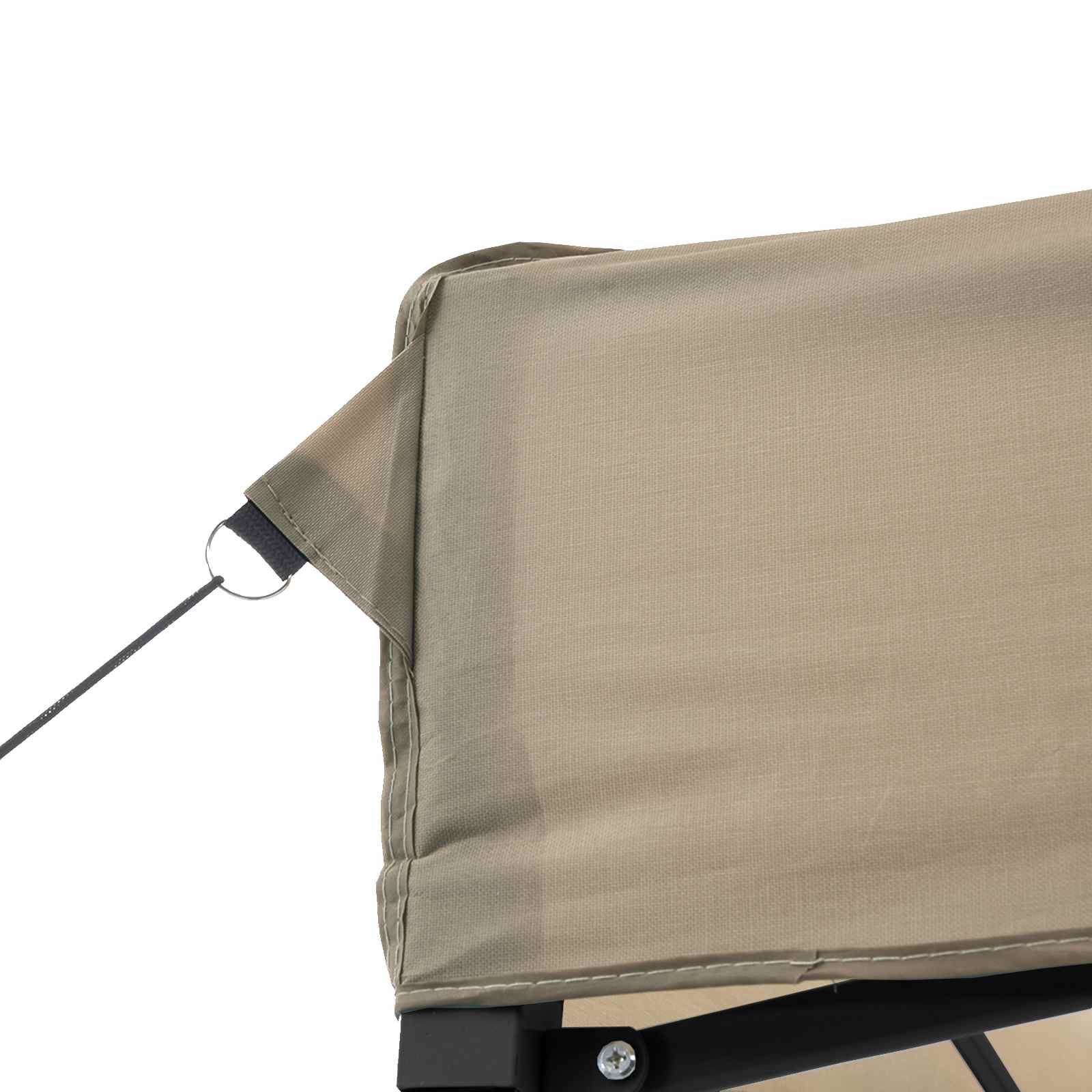 Partytent Taupe 200 x 200 x 306 cm Oxford Stof image 7