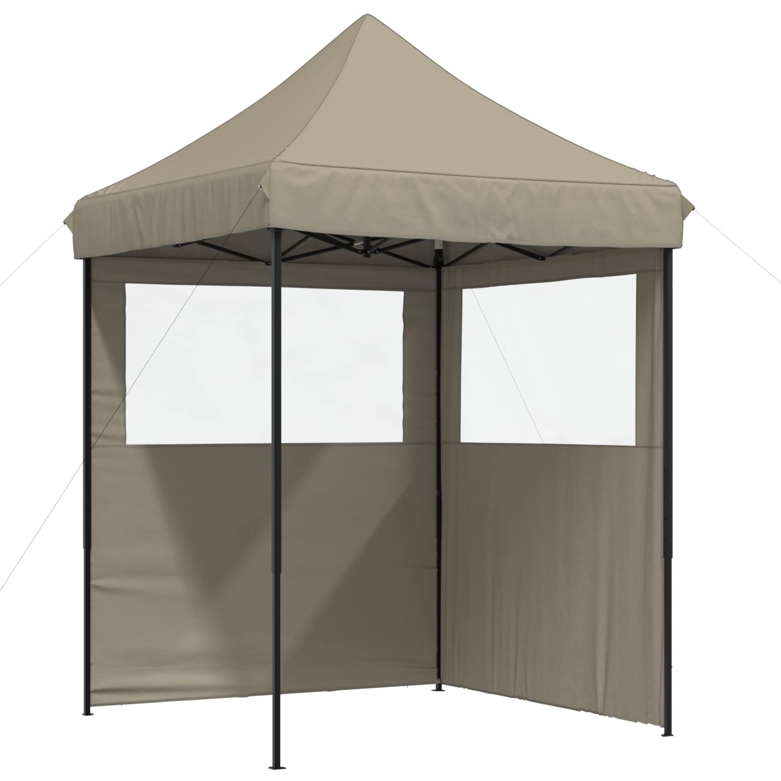 Partytent Taupe 200 x 200 x 306 cm Oxford Stof image 2