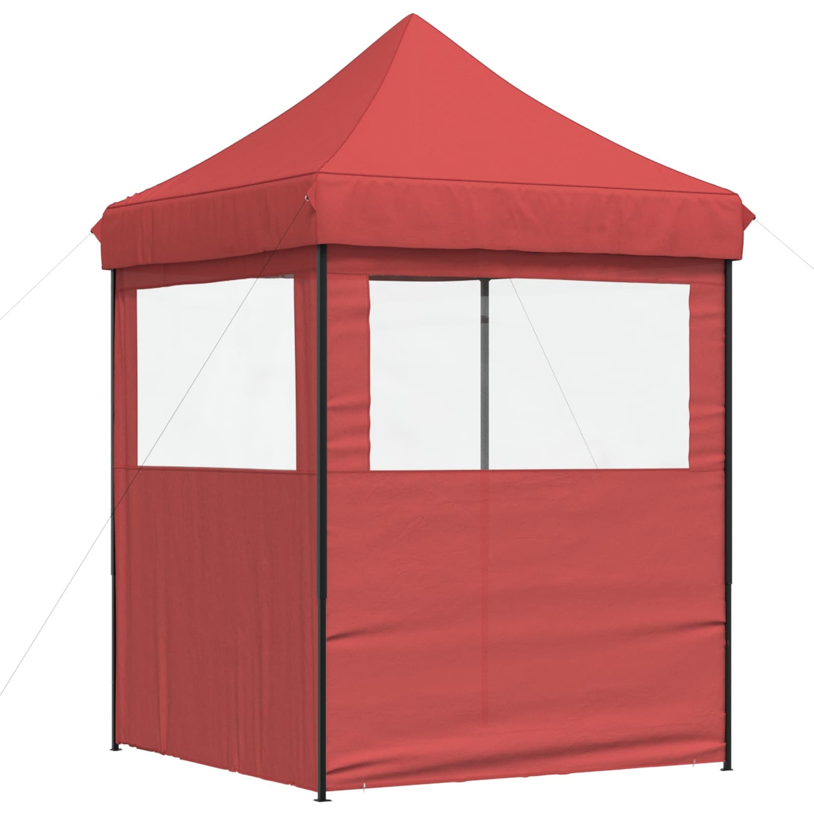 Partytent Bordeauxrood 200 x 200 x 306 cm Oxford Stof image 6