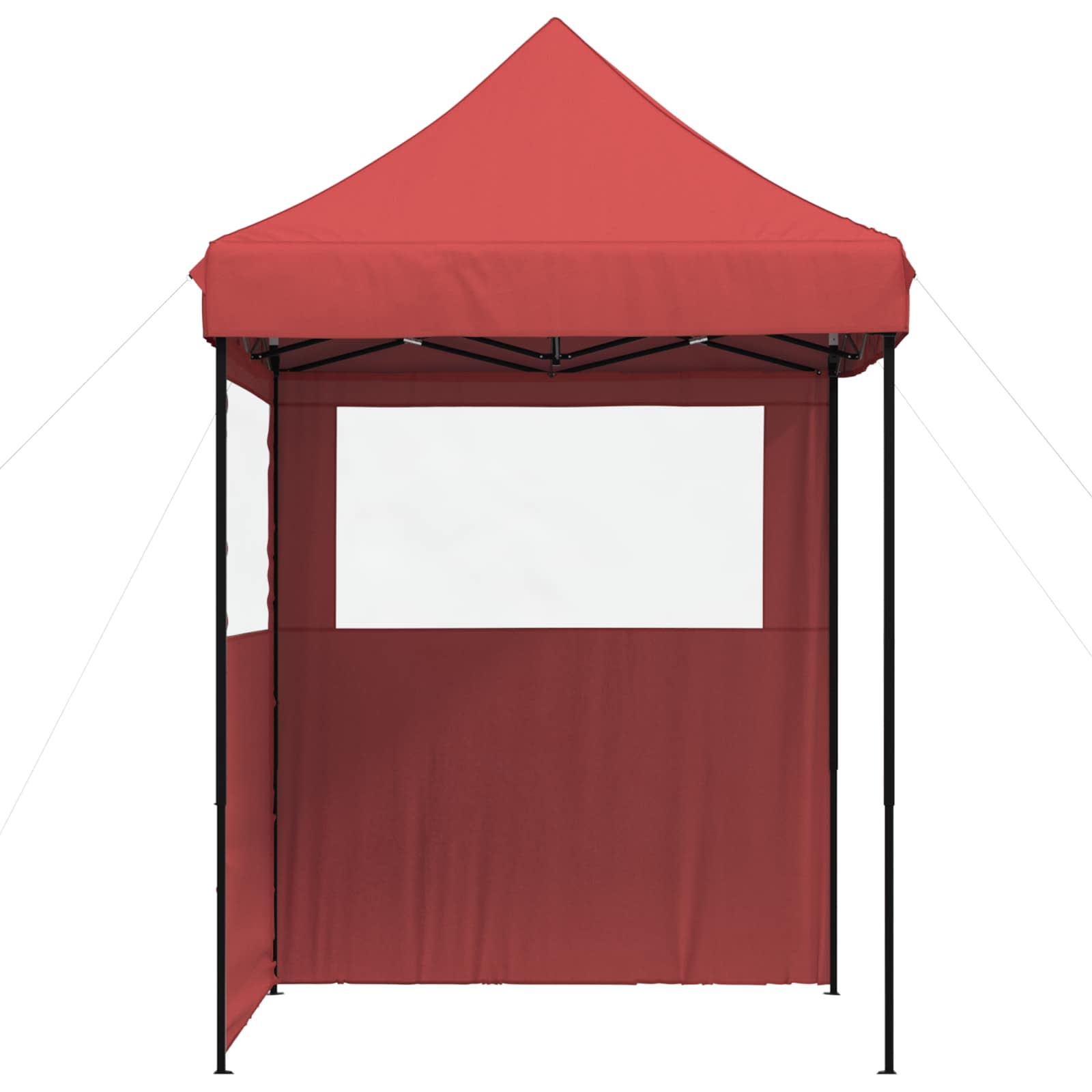 Partytent Bordeauxrood 200 x 200 x 306 cm Oxford Stof image 5