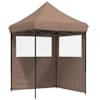 vidaXL Pidutelgid 200 x 200 x 306 cm Pruun Oxfordi kangas