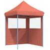 vidaXL Pidutelgid 200 x 200 x 306 cm Terrakota Oxfordi kangas