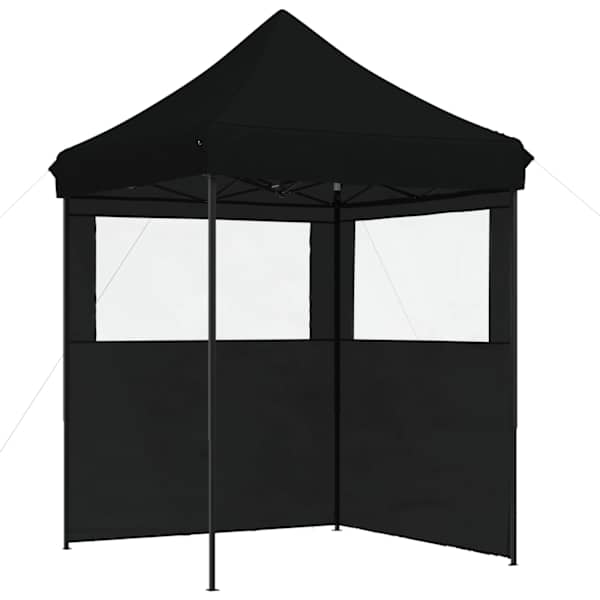vidaXL Pidutelgid 200 x 200 x 306 cm Must Oxfordi kangas