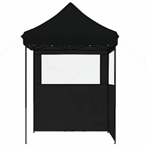 Party Stan 200 x 200 x 306 cm Černá Oxford látka - obrázek 3