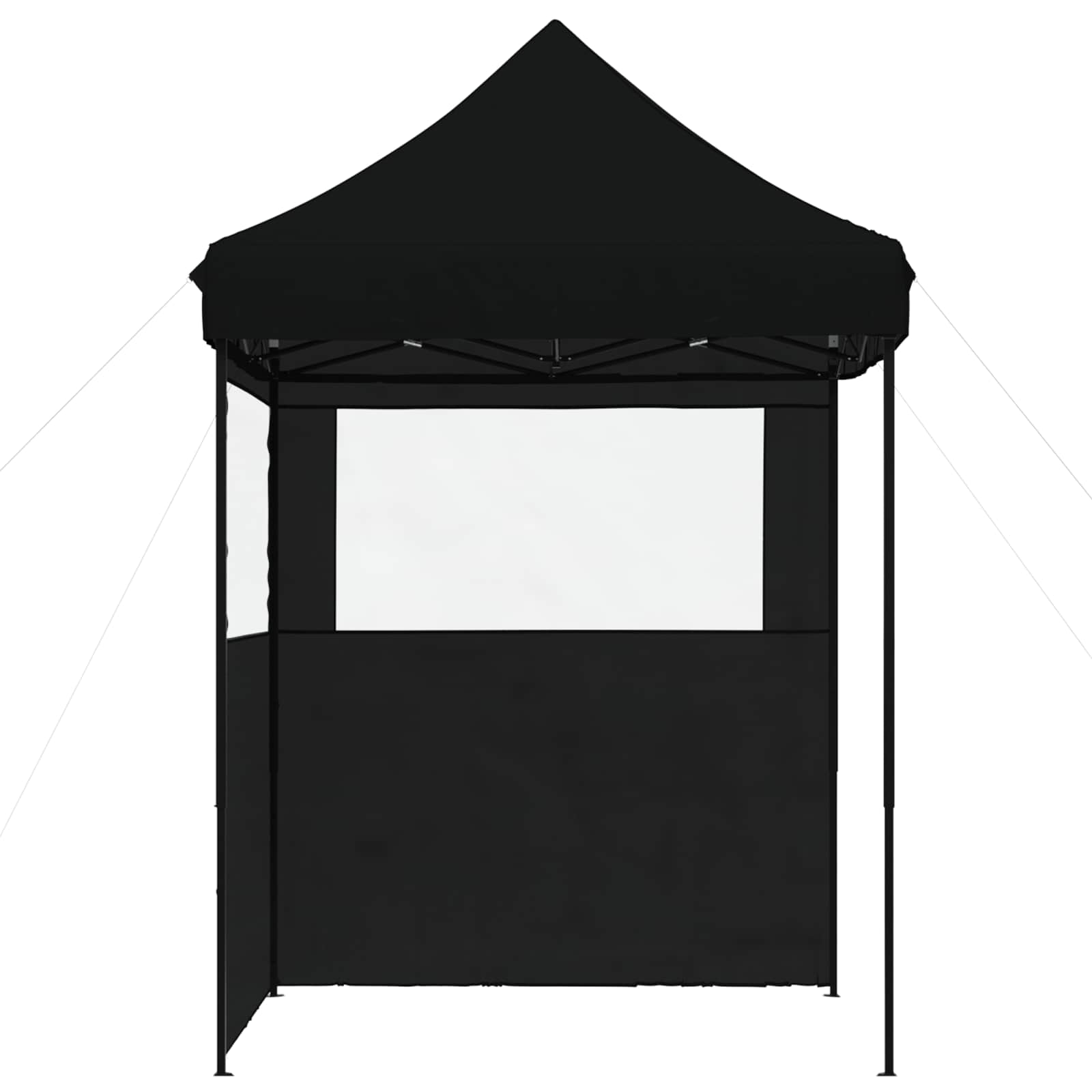 Partytent Zwart 200 x 200 x 306 cm Oxford Stof image 5