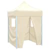 vidaXL Pidutelgid 200 x 200 x 315 cm Kreemjas Oxfordi kangas
