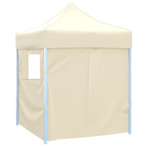 Party Stan 200 x 200 x 315 cm Krémová Oxford látka - obrázek 2