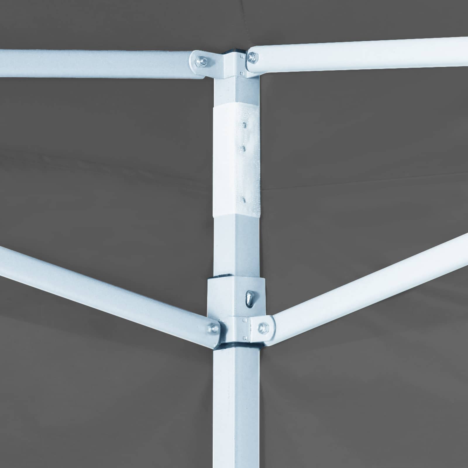 Partytent Antraciet 200 x 200 x 315 cm Oxford Stof image 11