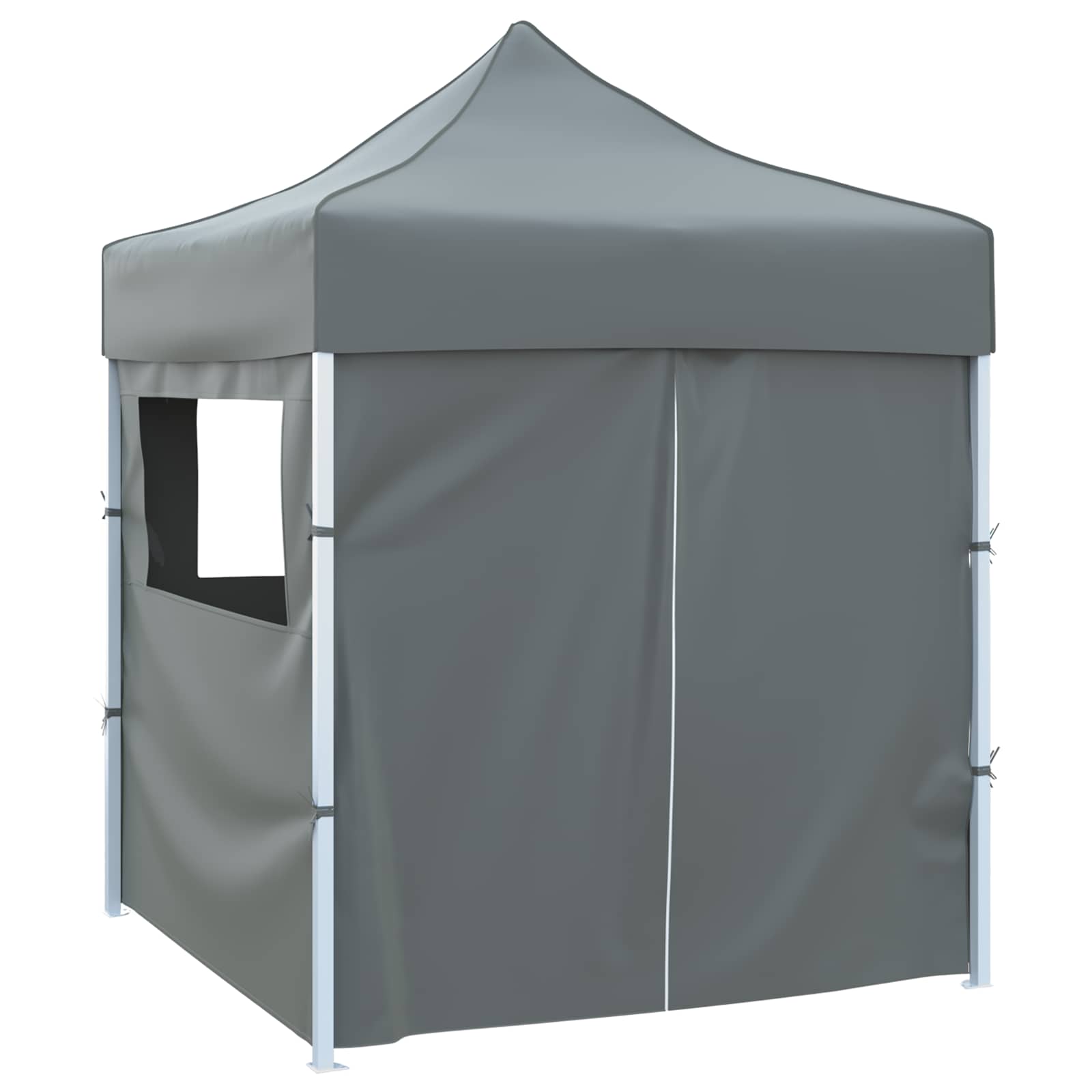 Partytent Antraciet 200 x 200 x 315 cm Oxford Stof image 2