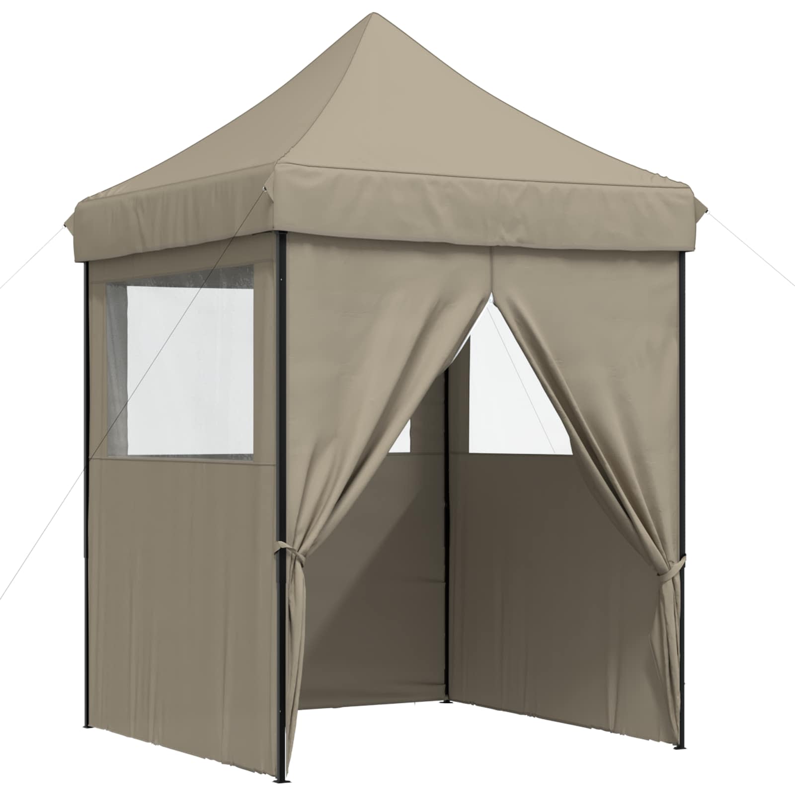 Partytent Taupe 200 x 200 x 306 cm Oxford Stof image 3