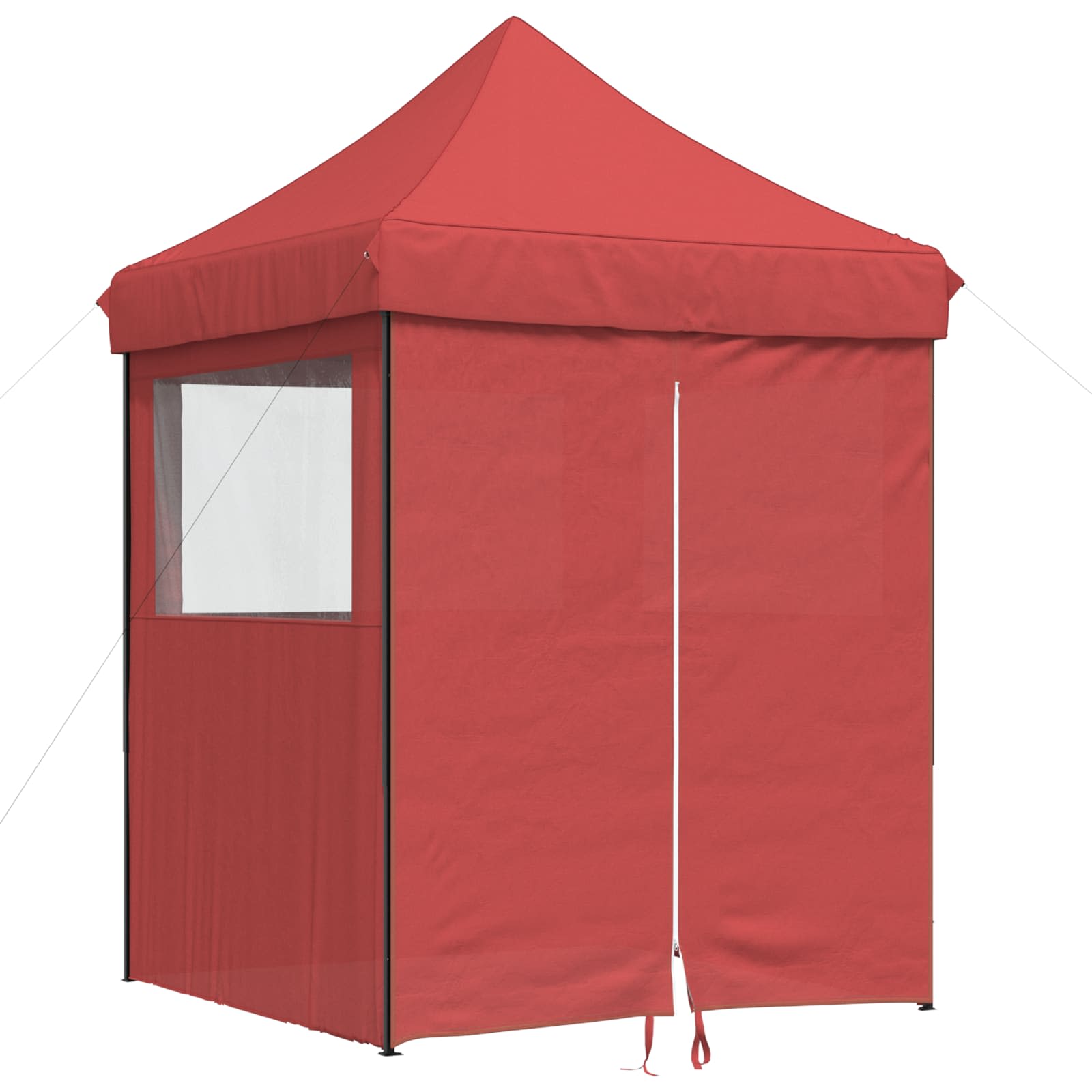 Partytent Bordeauxrood 200 x 200 x 306 cm Oxford Stof image 2
