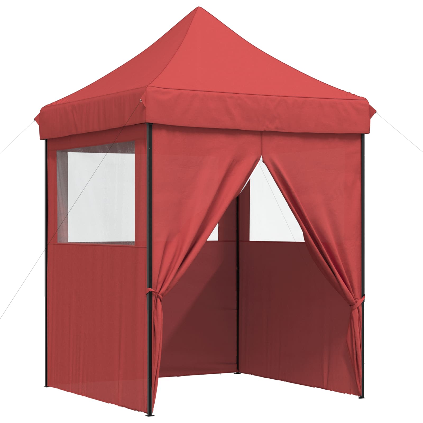 Partytent Bordeauxrood 200 x 200 x 306 cm Oxford Stof image 3