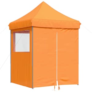 vidaXL Pidutelgid 200 x 200 x 306 cm Oranž Oxfordi kangas