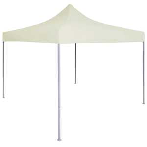vidaXL Pidutelgid 291 x 291 x 315 cm Kreemjas Oxfordi kangas