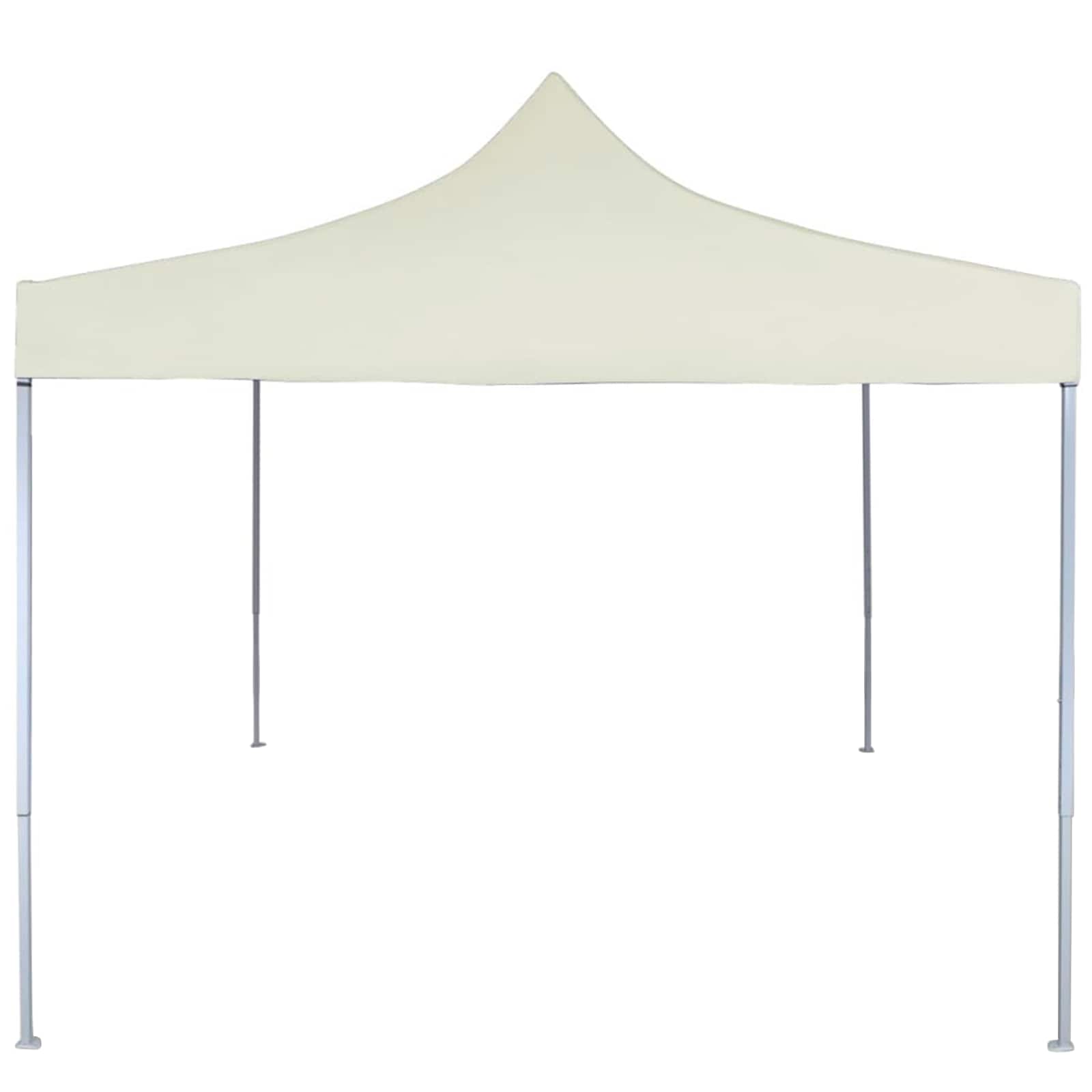 Partytent Crème 291 x 291 x 315 cm Oxford Stof image 2