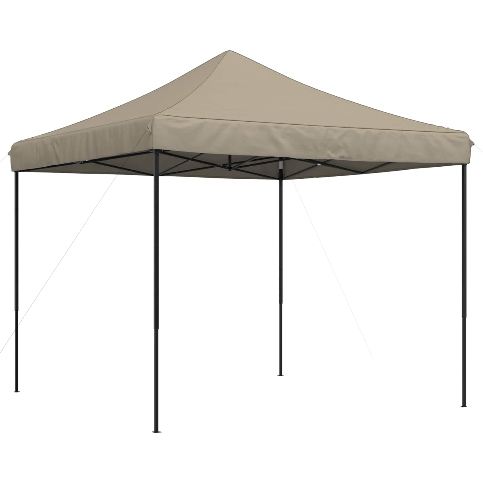 Partytent Taupe 292 x 292 x 315 cm Oxford Stof image 2