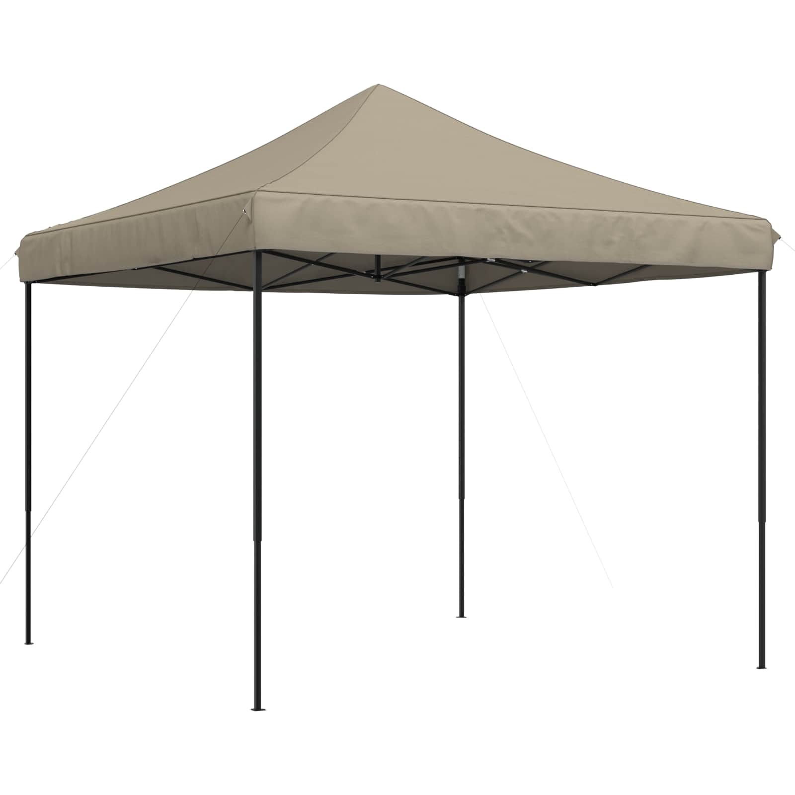 Partytent Taupe 292 x 292 x 315 cm Oxford Stof image 6