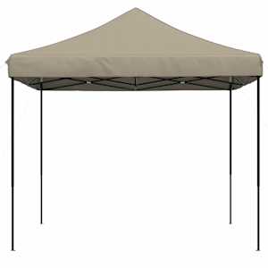 Party Stan 292 x 292 x 315 cm Taupe Oxford látka - obrázek 5