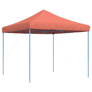 vidaXL Pidutelgid 292 x 292 x 315 cm Terrakota Oxfordi kangas
